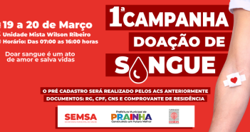 Prainha Realiza a I Campanha de Doação de Sangue em Parceria com a Fundação Hemopa